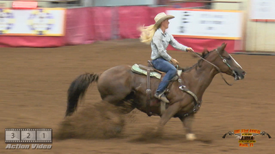 Kelly Sparks and One Dashing Episode smoke a 16.367 at ANHA in Waco TX