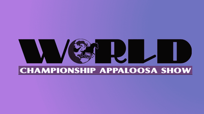 2025 Appaloosa World Show