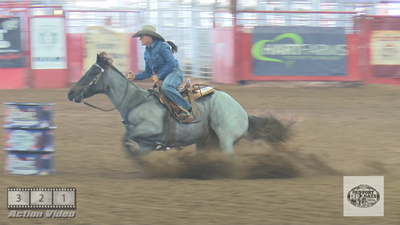 Kristin Hanchey and Smooth Way Ta Heaven 2022 Old Fort Days Derby Champions