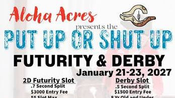 Put Up or Shut Up Barrel Race