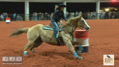 12 Brianna Burton on Fire Crackin Wonder at 2022 Stock Ranch Slot Race