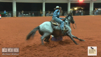 56 Kristen Hanchey on Smooth Way Tah Heaven at 2022 Stock Ranch Slot Race