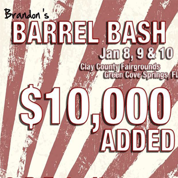 Order Video of Sunday Open94 Lori Butler - CreditToTheFrenchman 19.321 4D at Brandons Barrel Bash - Green Cove Springs FL January 2021